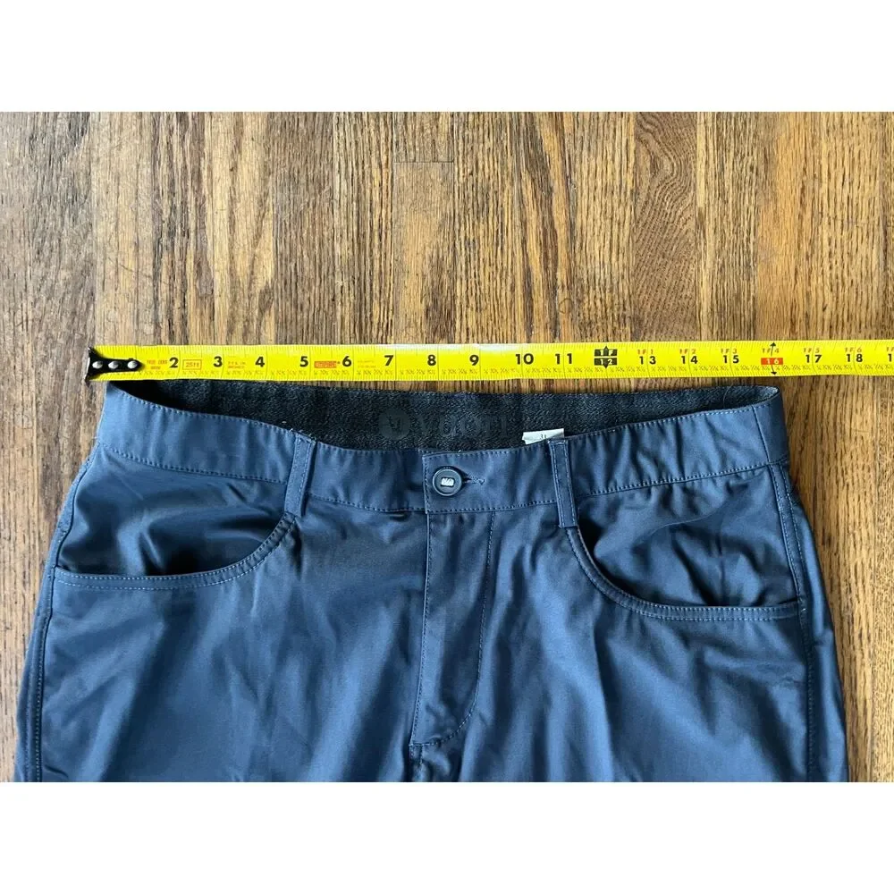 VUORI Gray Stretch Active HIking Sports Pants Trousers  Mens Size 33